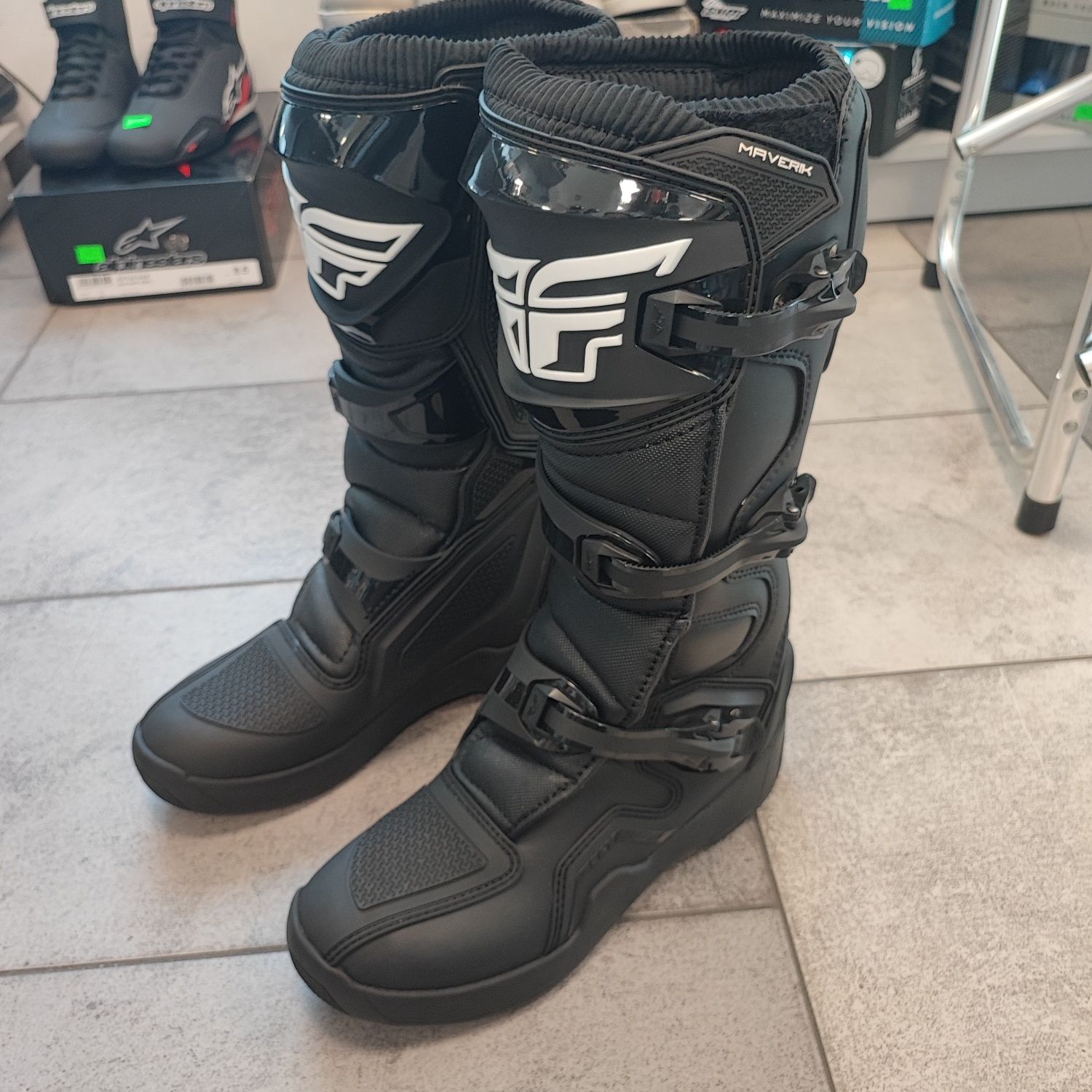 Buty Off Road motocross atv na quada FLY RACING Maverik Czarne