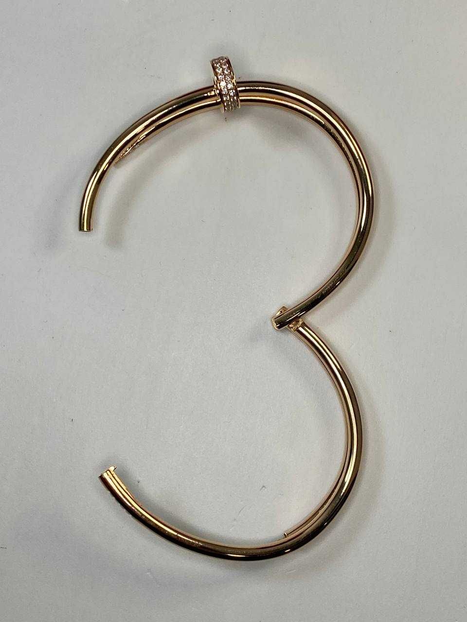 Золотой браслет Cartier Juste Un Clou 17
