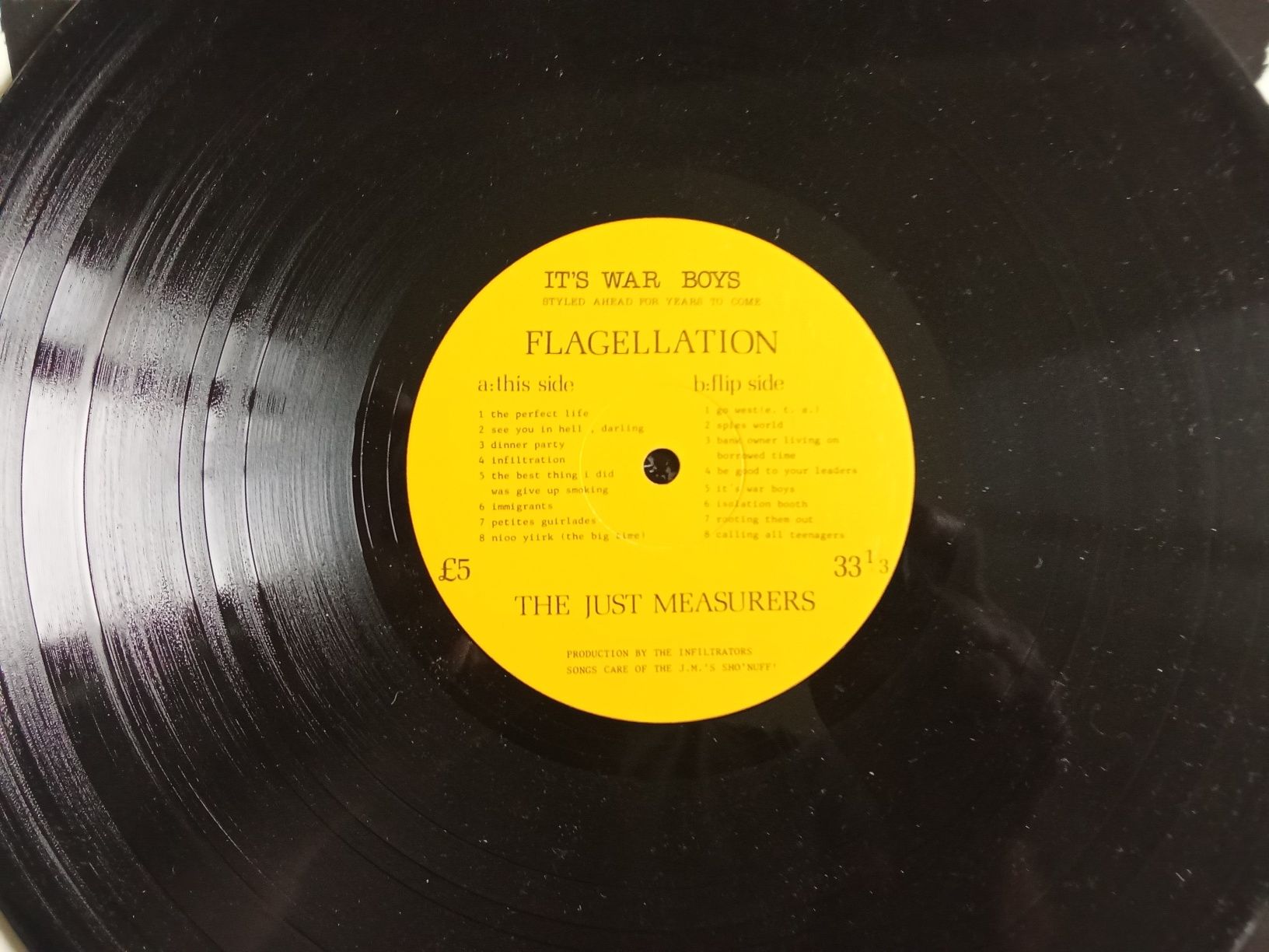 Продам LP The Just Measurers Flagellation