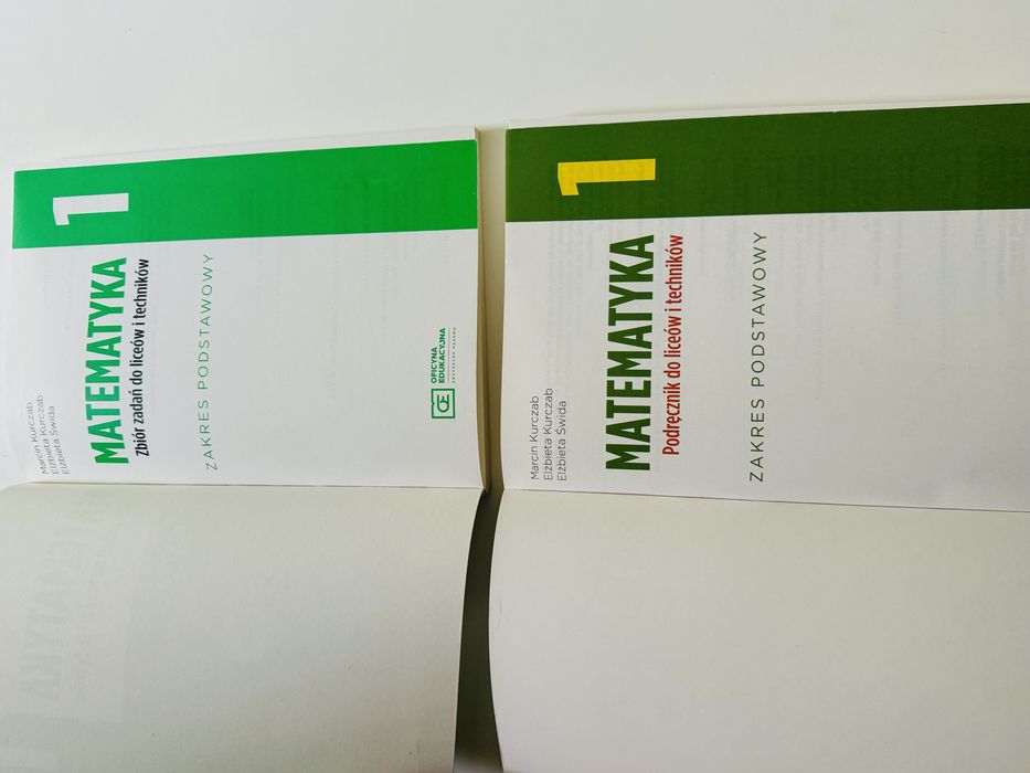 Podręcznik i zbiór zadań matematyka 1