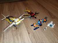Samoloty LEGO TECHNIC 42044 Odrzutowiec + CITY 60144 Samolot wyscigowy