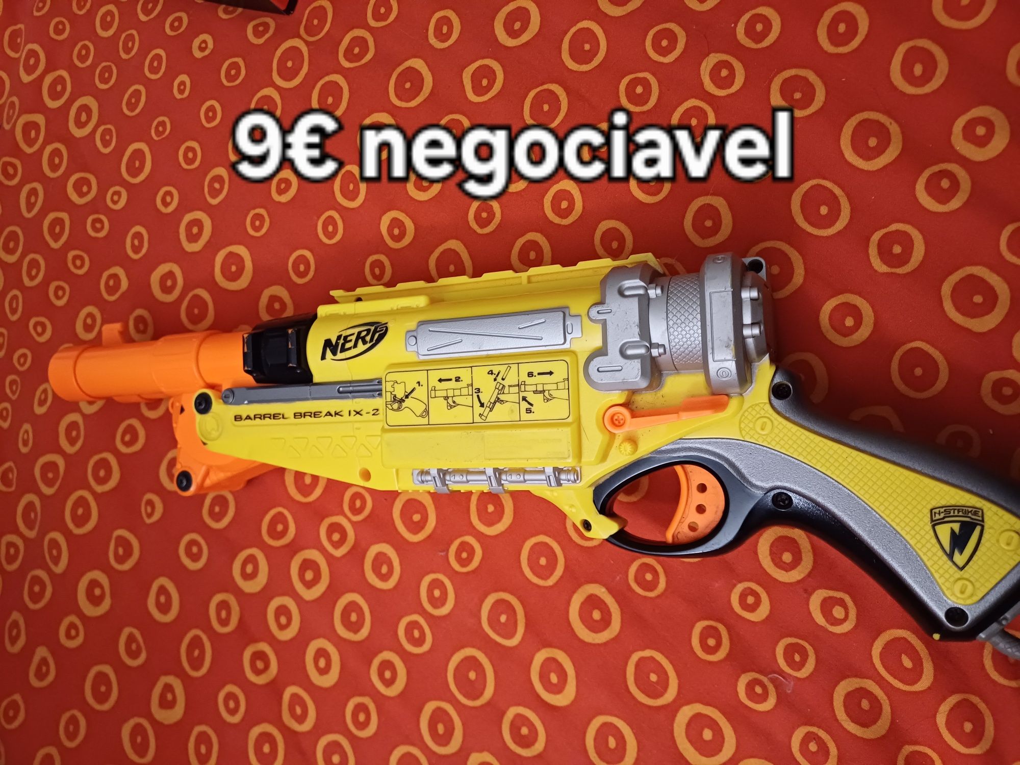 Pistola nerf funcional