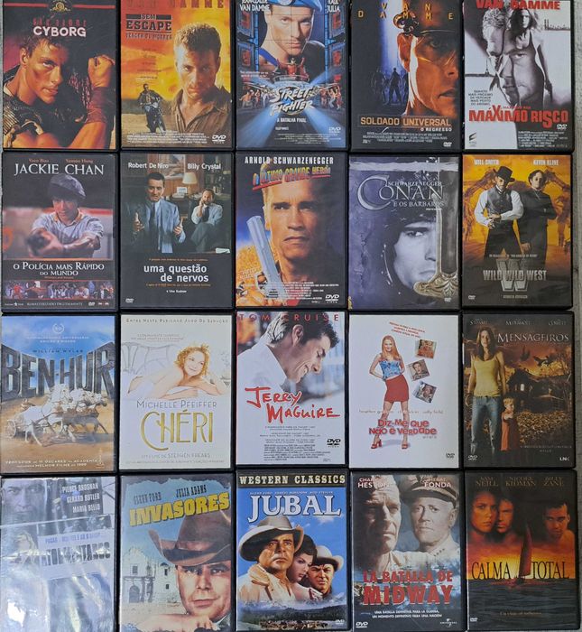 DVD Originais de 6 a 10€