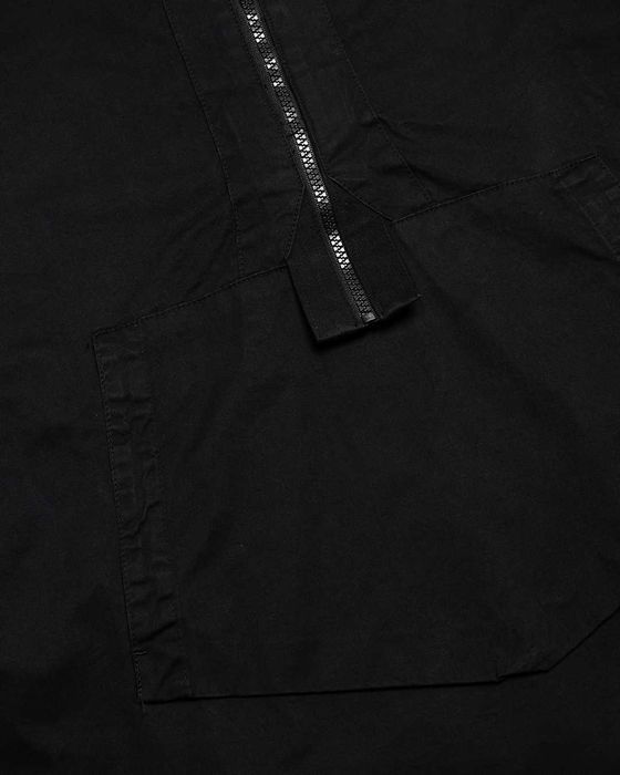 Куртка STONE ISLAND 23FW Brushed Cotton Anorak Black SI0245-BK