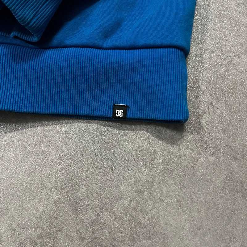 Vintage Bluza DC Shoes Big Logo Zip Up Hoodie Skater Y2K Vintage