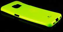 Mercury Jelly Case Samsung Galaxy S6 Edge Lime