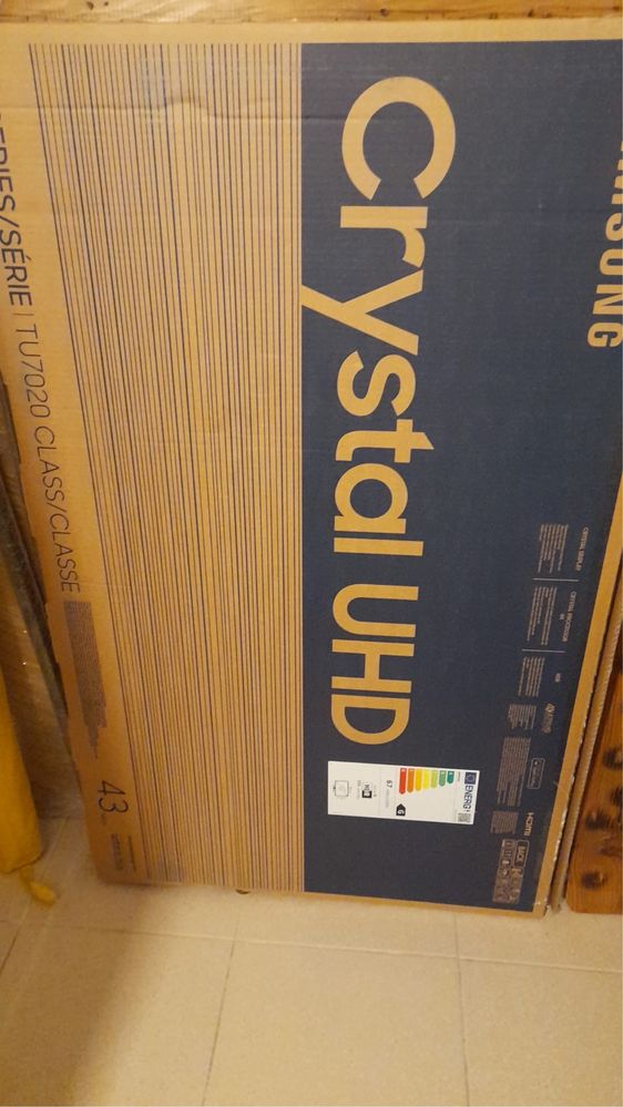 Televisão SAMSUNG 43” 4k SmartTV