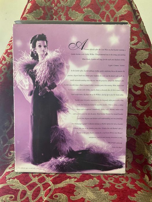 Lindissima! Barbie 'Scarlett O'Hara' Boneca - Bom Estado/Nunca Usado