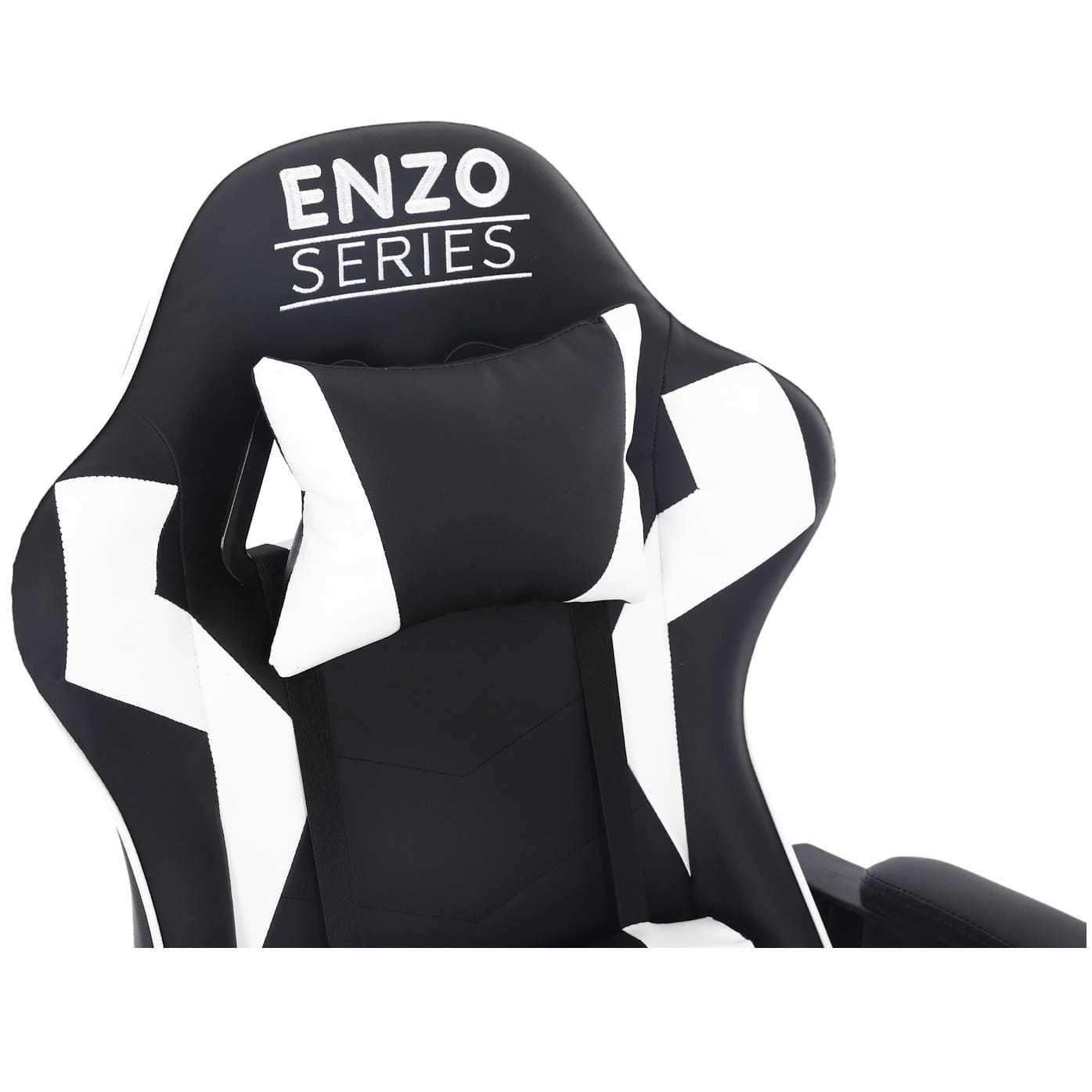 Extreme ENZO White Fotel Gamingowy dla Gracza