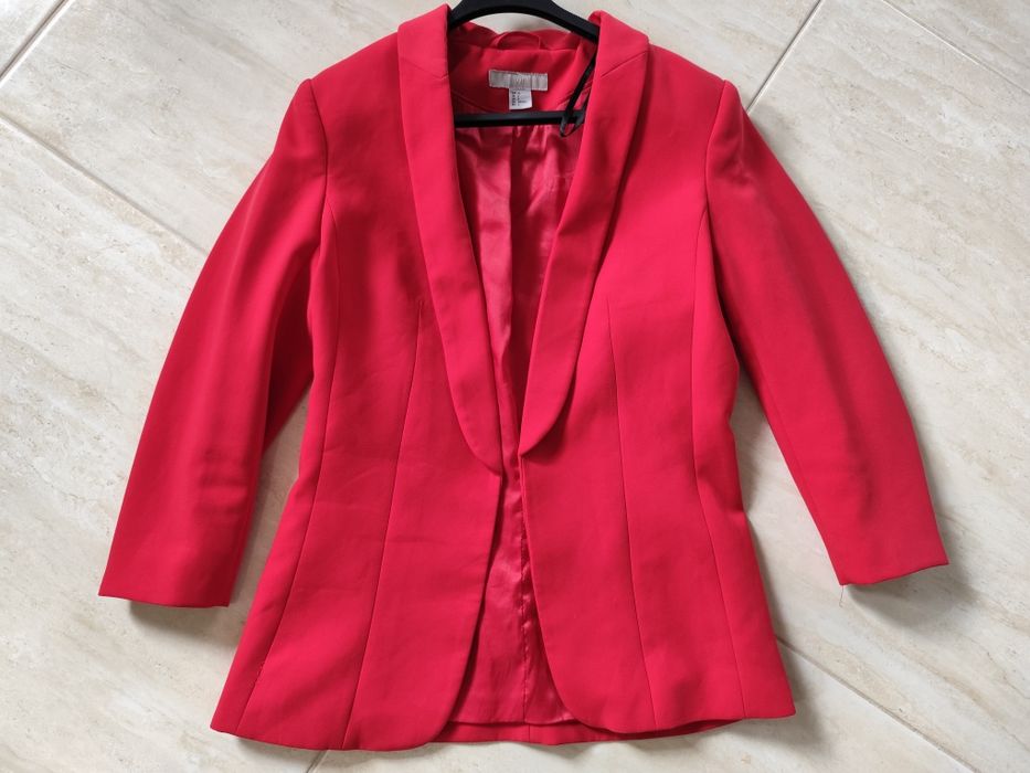 H&M żakiet marynarka S 36 narzutka