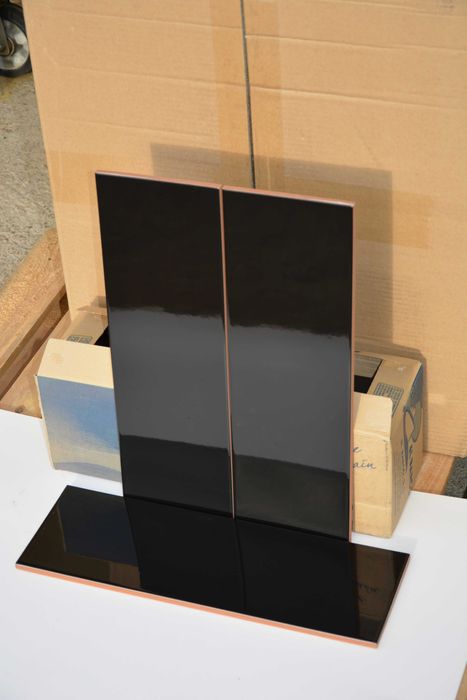 EL BARCO BASIC NEGRO – czarna płytka ceramiczna, 15×45 cm – 65m2