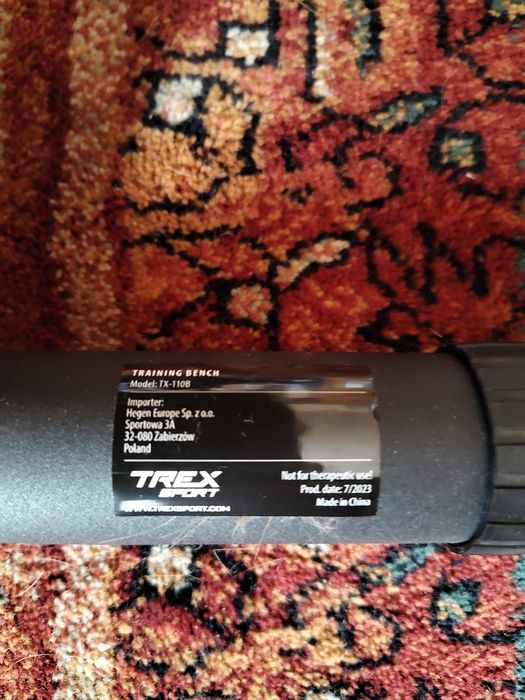 Ławka do ćwiczeń z osprzętem model TX- 110B