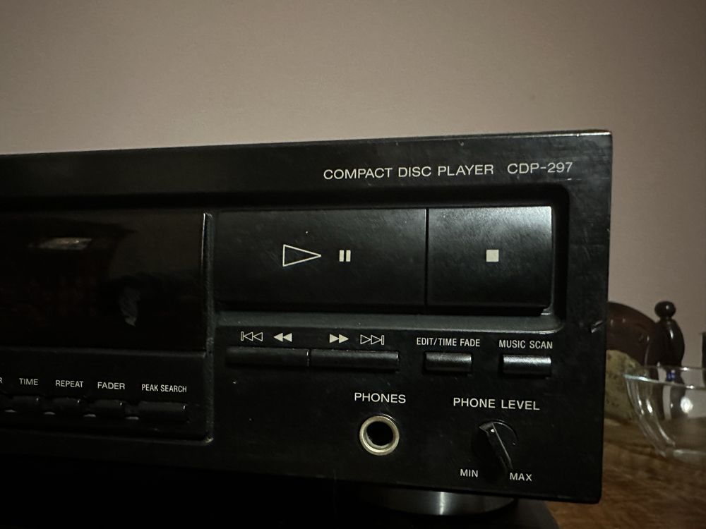Zestaw Hi-Fi Audio wzmacniacz Sony TA-F417R plus CD CDP-297