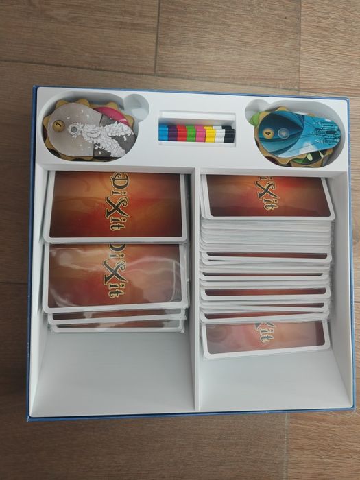 Insert do gry dixit (wersja 2021), druk 3d biały