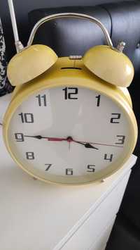 Zegar stojący żółty