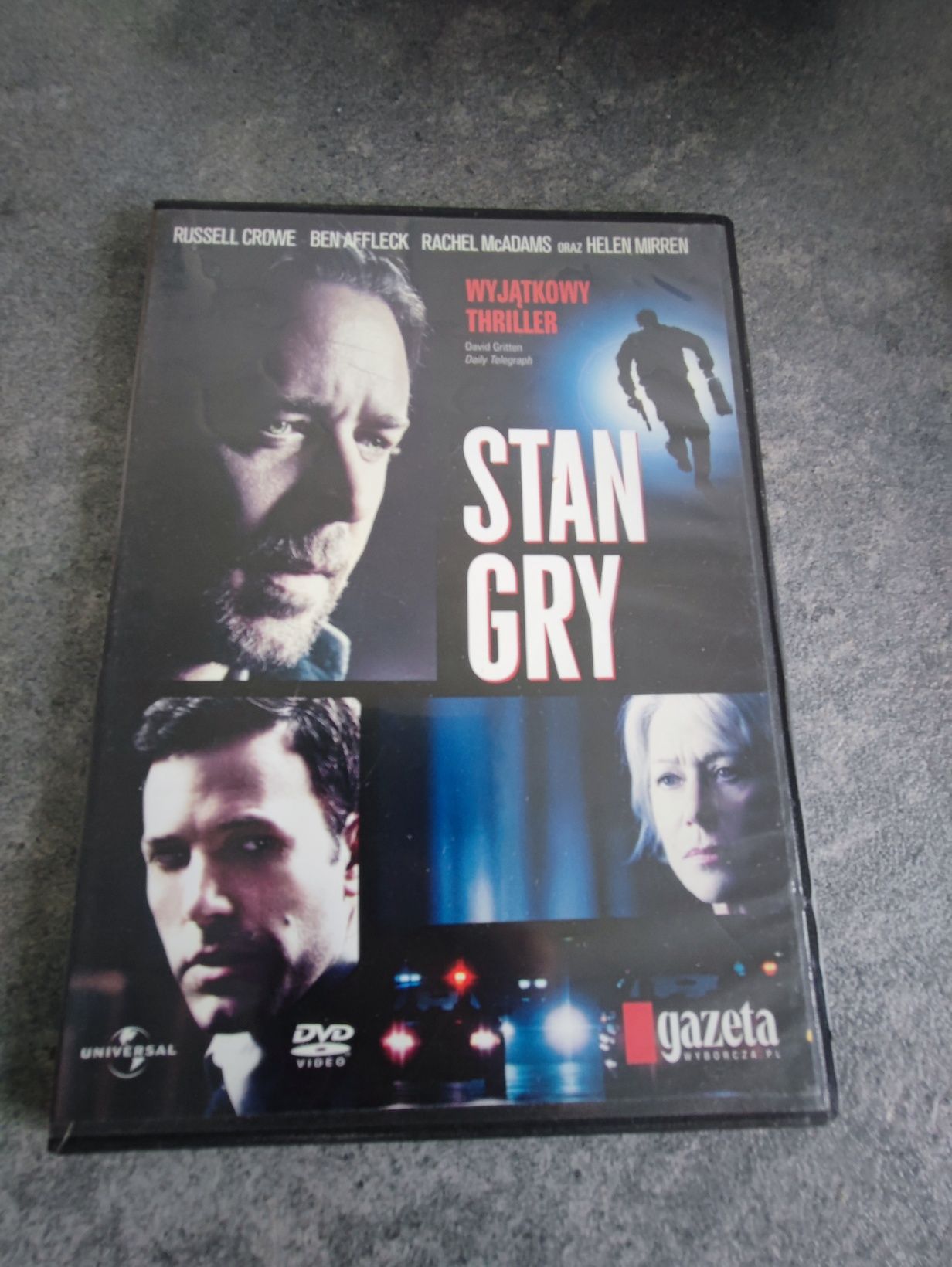 Płyta dvd "Stan gry"