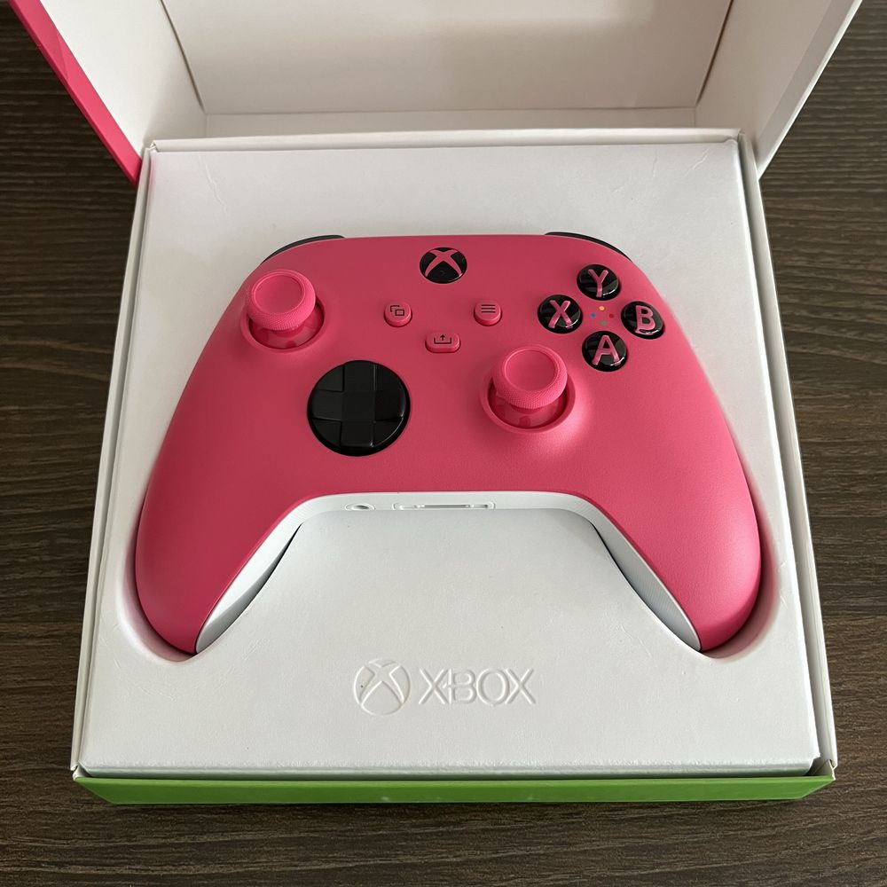 Nowy kontroler Xbox Series X|S Deep Pink (różowy) Windows Android IOS