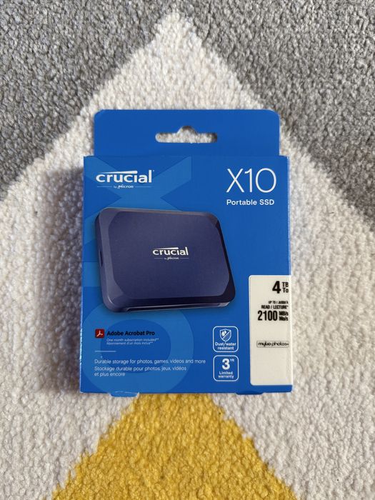 Нові Crucial X10 PRO 4TB