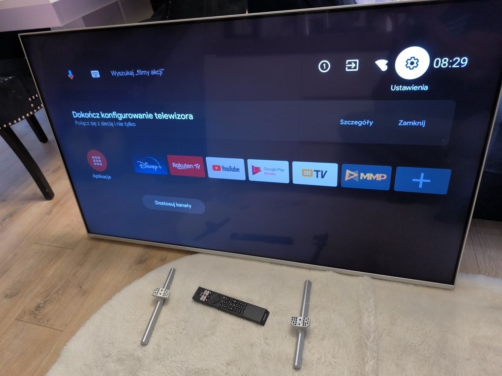 Nowy TV Philips 55PUS8057 Ambilight Android TV