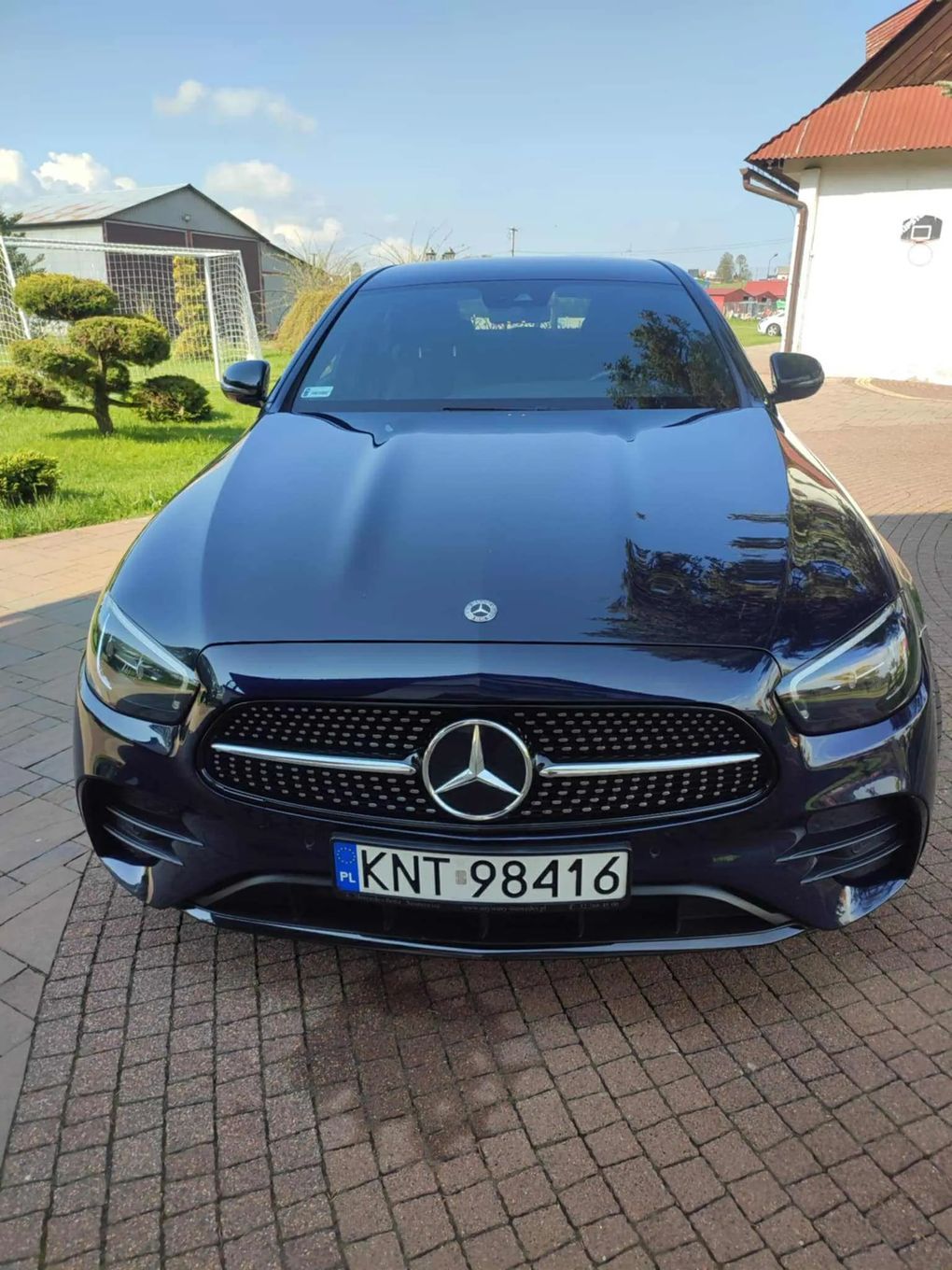 Mercedes-Benz Klasa E Sprzedam Mercedes Benz E 220d 4 Matic Pakiet AMG