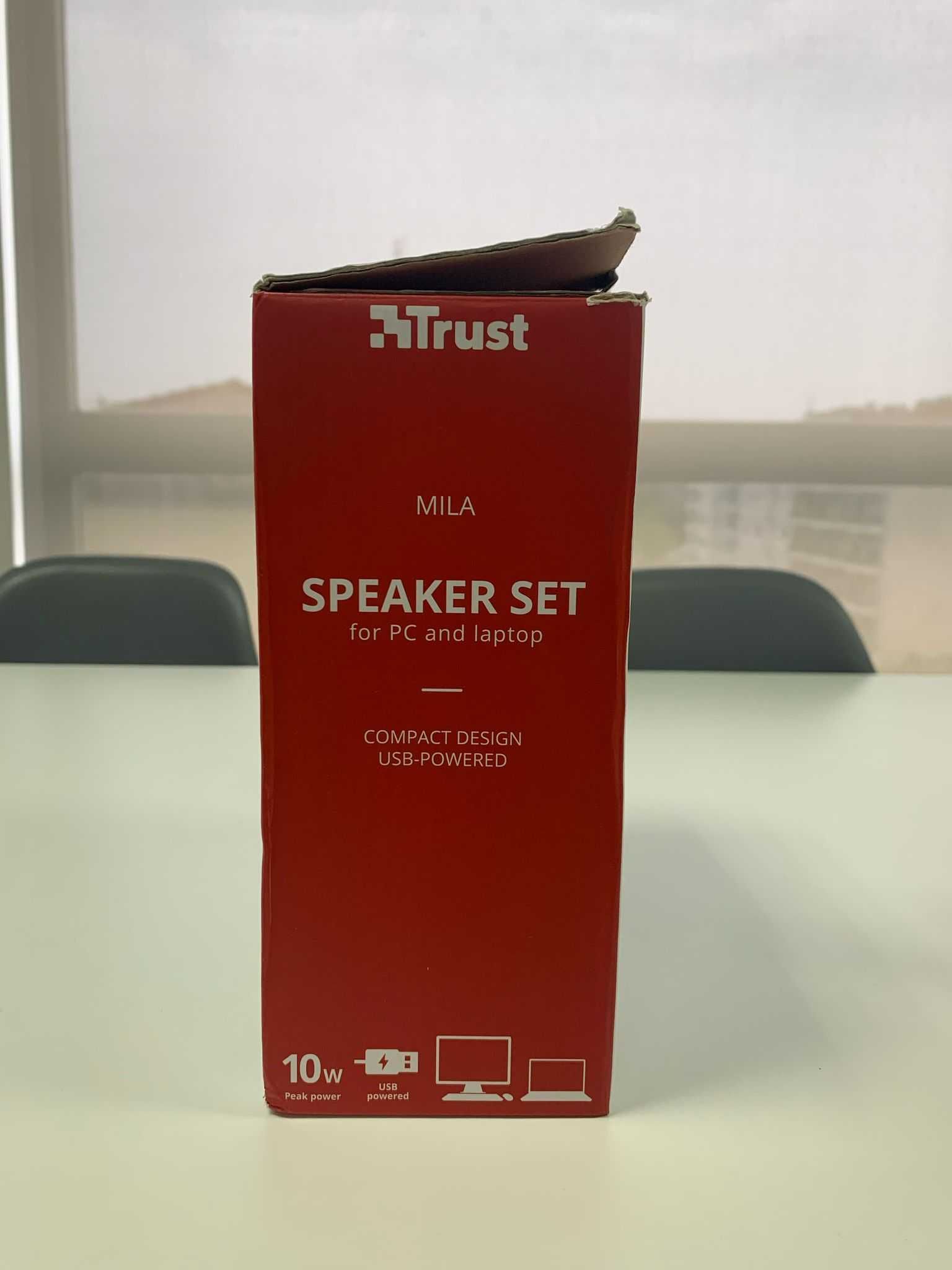 Colunas Trust (Speaker set para computador)