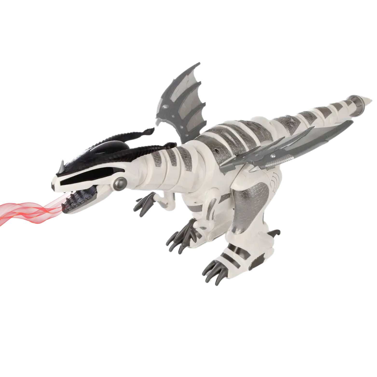 Dinozaur smok zdalnie sterowany ryczy świeci chodz