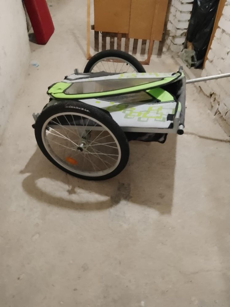 Wozek do roweru dla malych dzieci
