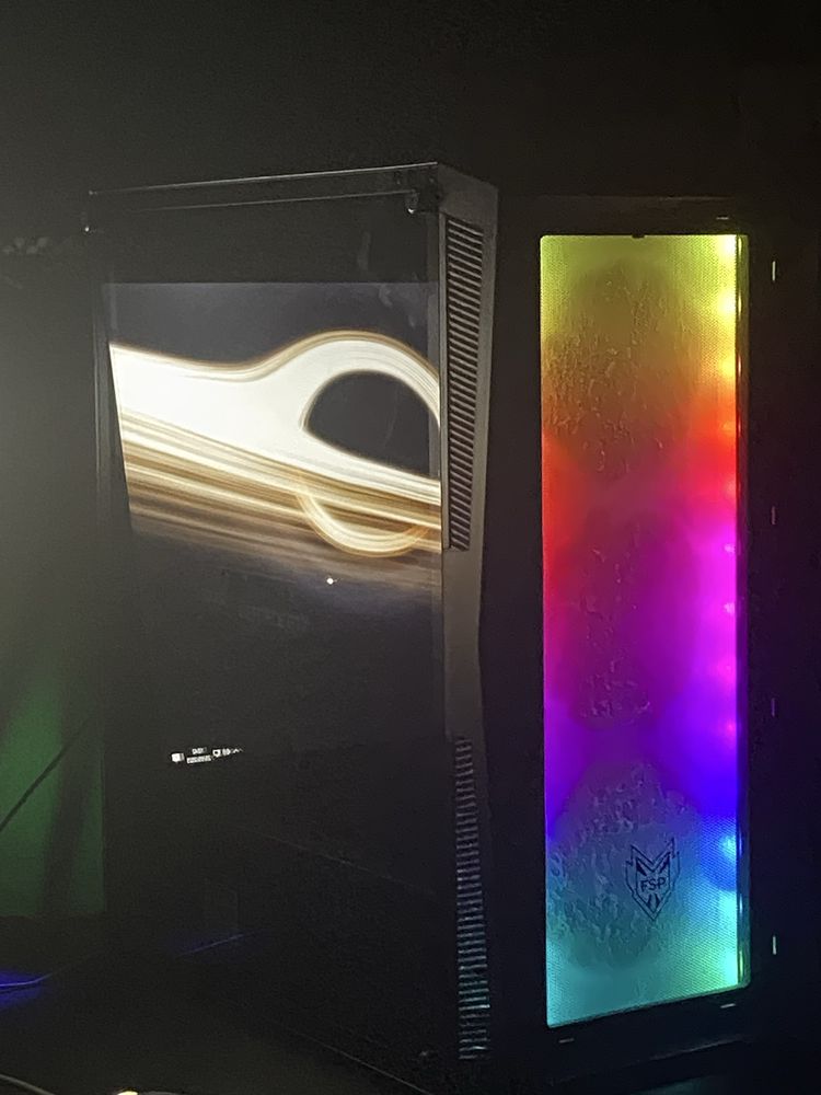 PC GAMING RGB + teclado mecânico + rato razer