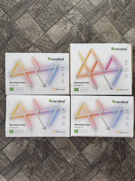Розумна система освітлення Nanoleaf Lines Starter Kit Apple HomeKit