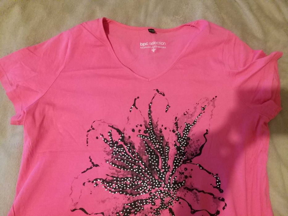 Zwykła Różowa Bluzka