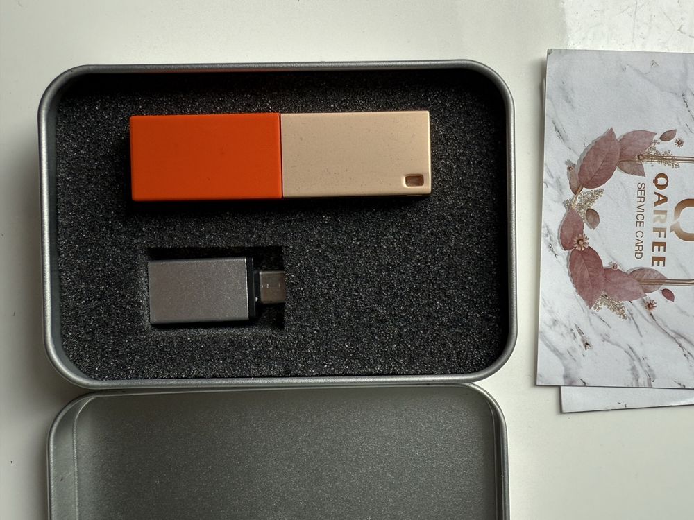 Pendrive 3w1 OARFEE 256GB USB Typ C Lightning i USB A