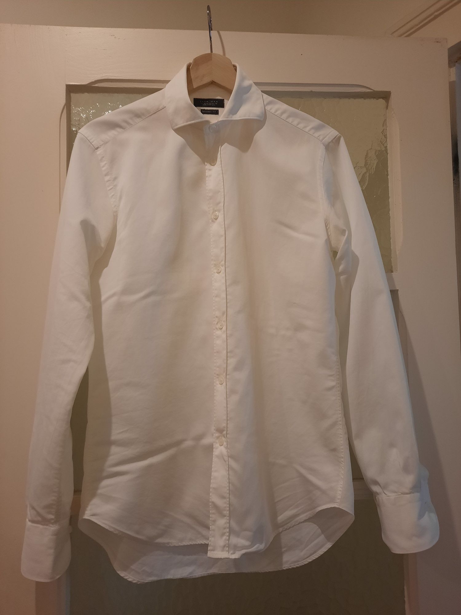 Camisa branca Zara, tamanho 38