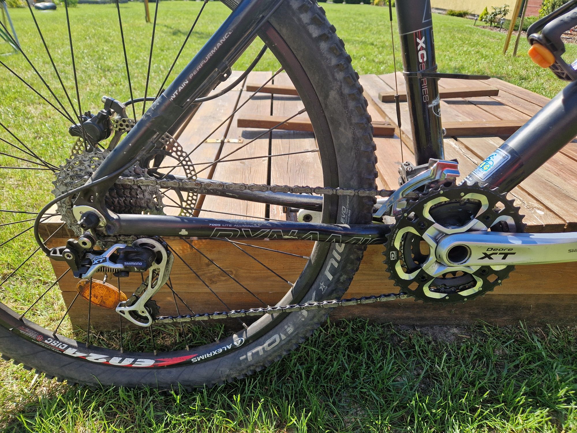 Rower MTB Dynamics Black Star deore,slx,xt,reba