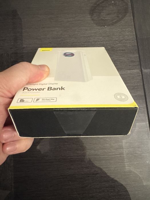 Зовнішній акумулятор (Power Bank) BASEUS Amblight Digital Display