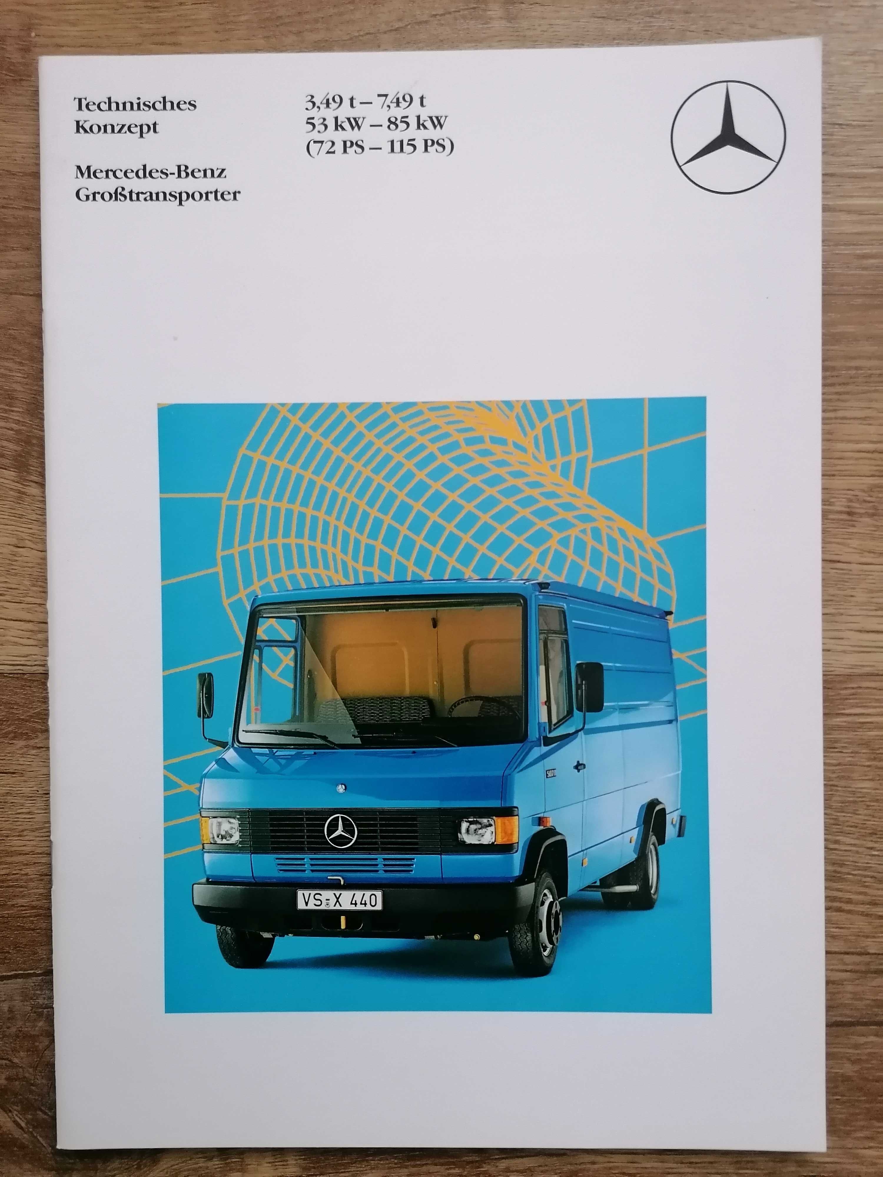 Prospekt Mercedes Transporter