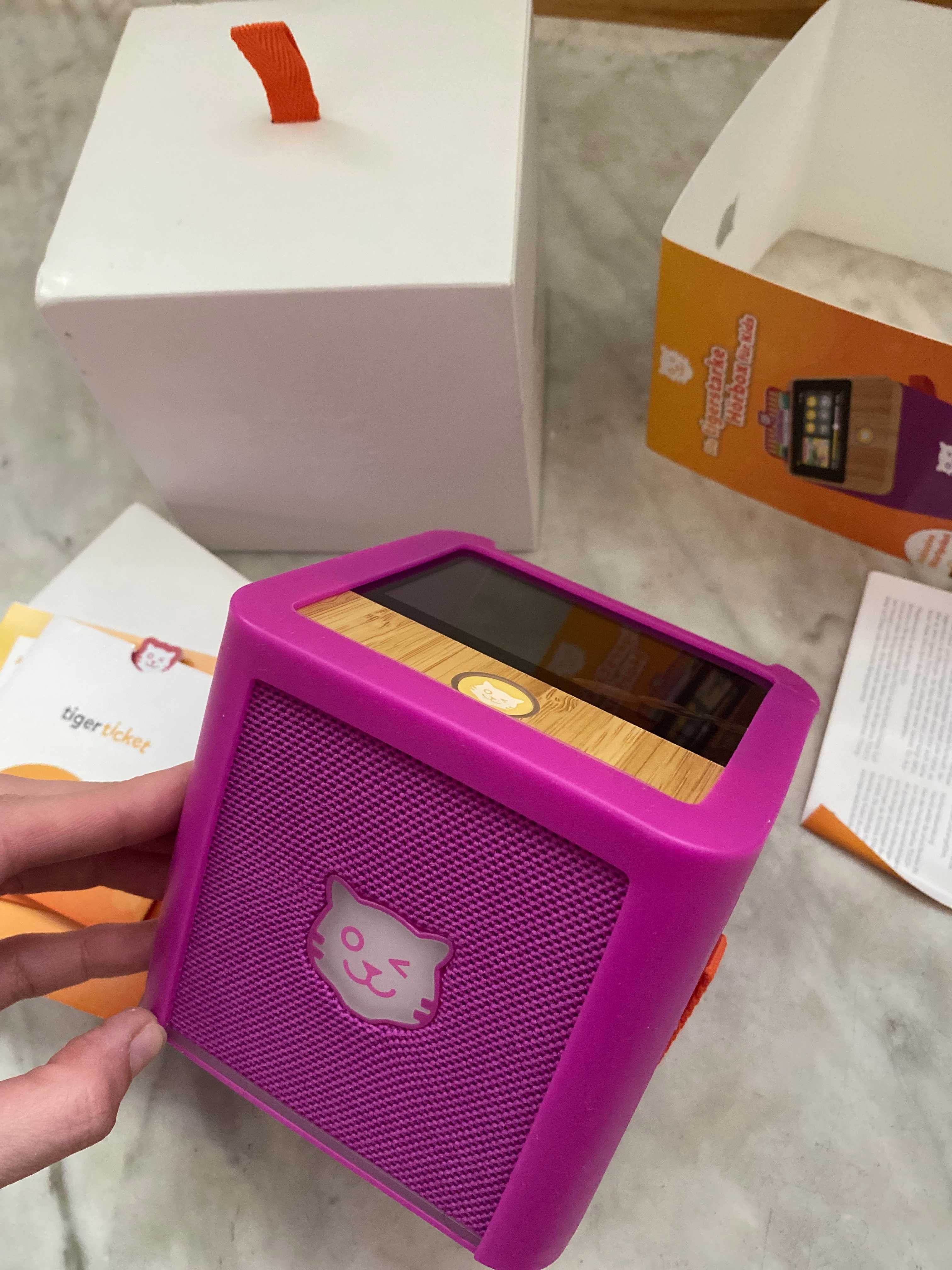 NOWY Głośnik przenośny dla dzieci Tigermedia Tigerbox Touch fioletowy