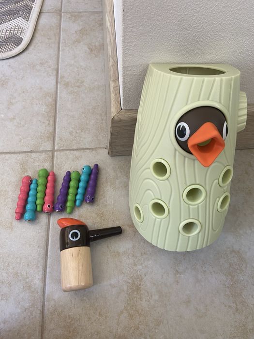 Іграшка дерев'яна Нагодуй пташеня Top Bright