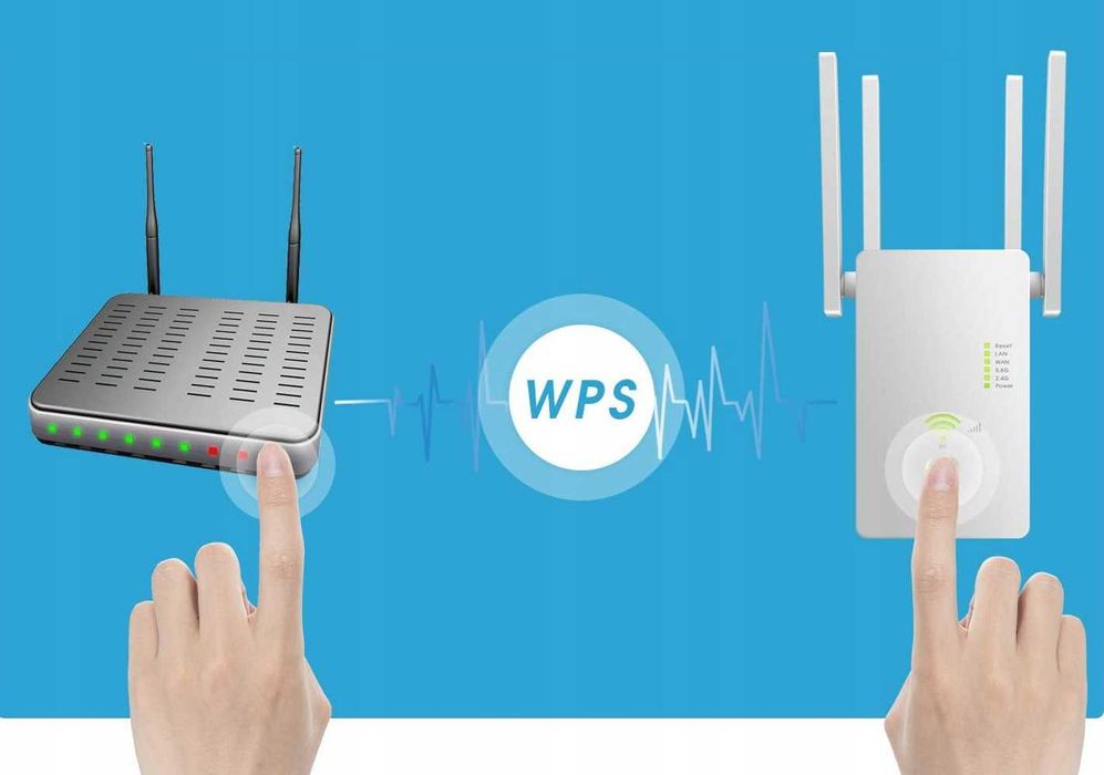 Repeater WIFI WZMACNIACZ SYGNAŁU Dual Band 2,4Ghz/5Ghz