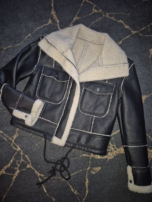 Ramoneska  z kozuszkime  s/m nowa