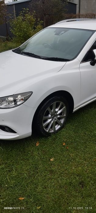 Mazda 6 GJ drzwi lewe prawe przód tył kombi kolor A4D bez malowania.