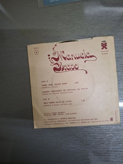 Manuela bravo single festival canção novo sobe sobe balão sobe