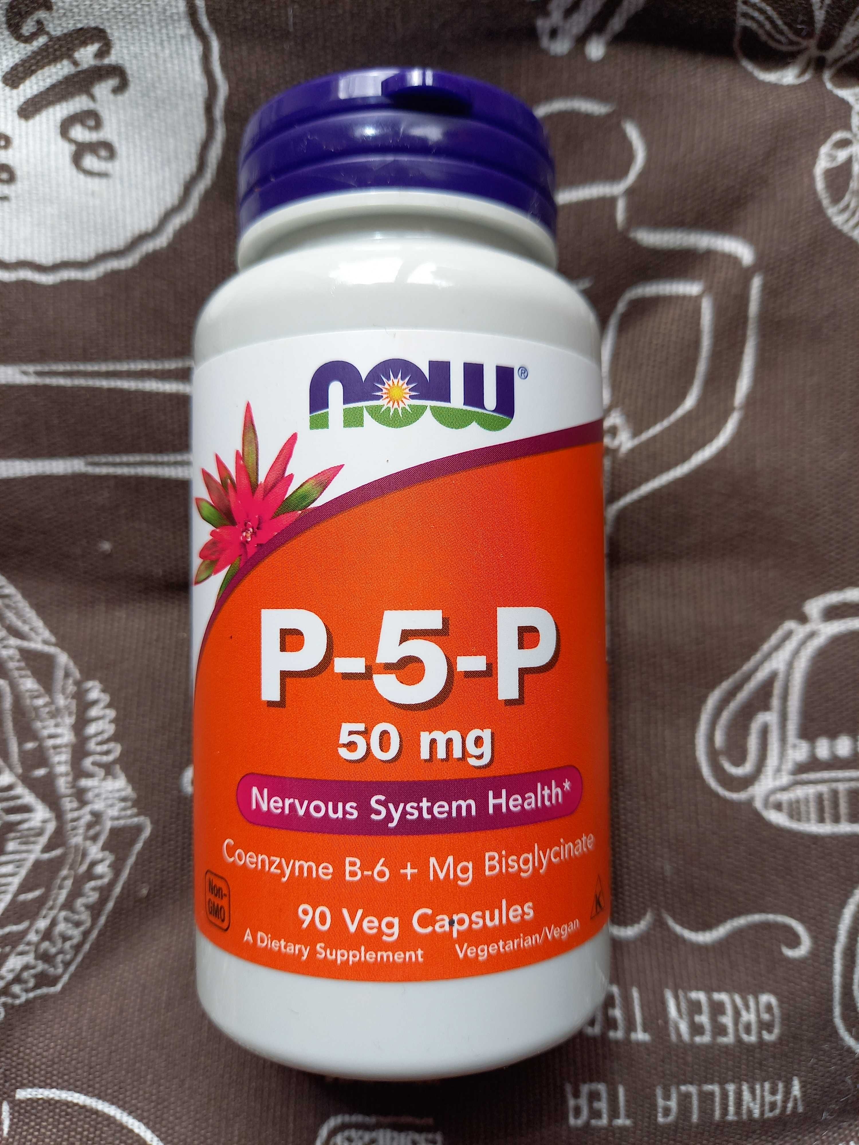 Now Foods P-5-P р5р магний магній В6 вітамін витамин В-6 пиродоксин
