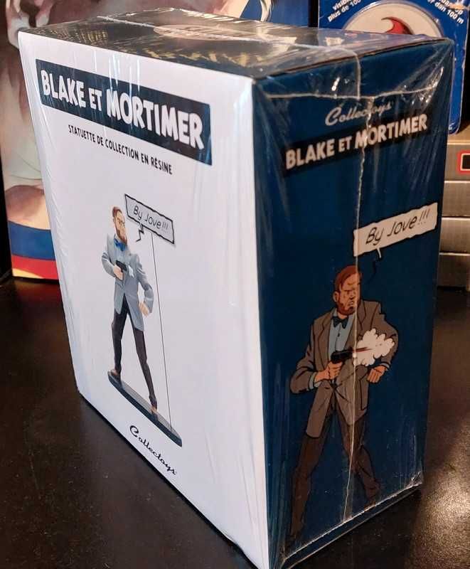 Coleção Blake & Mortimer - Figura Mortimer em resina 16 cm