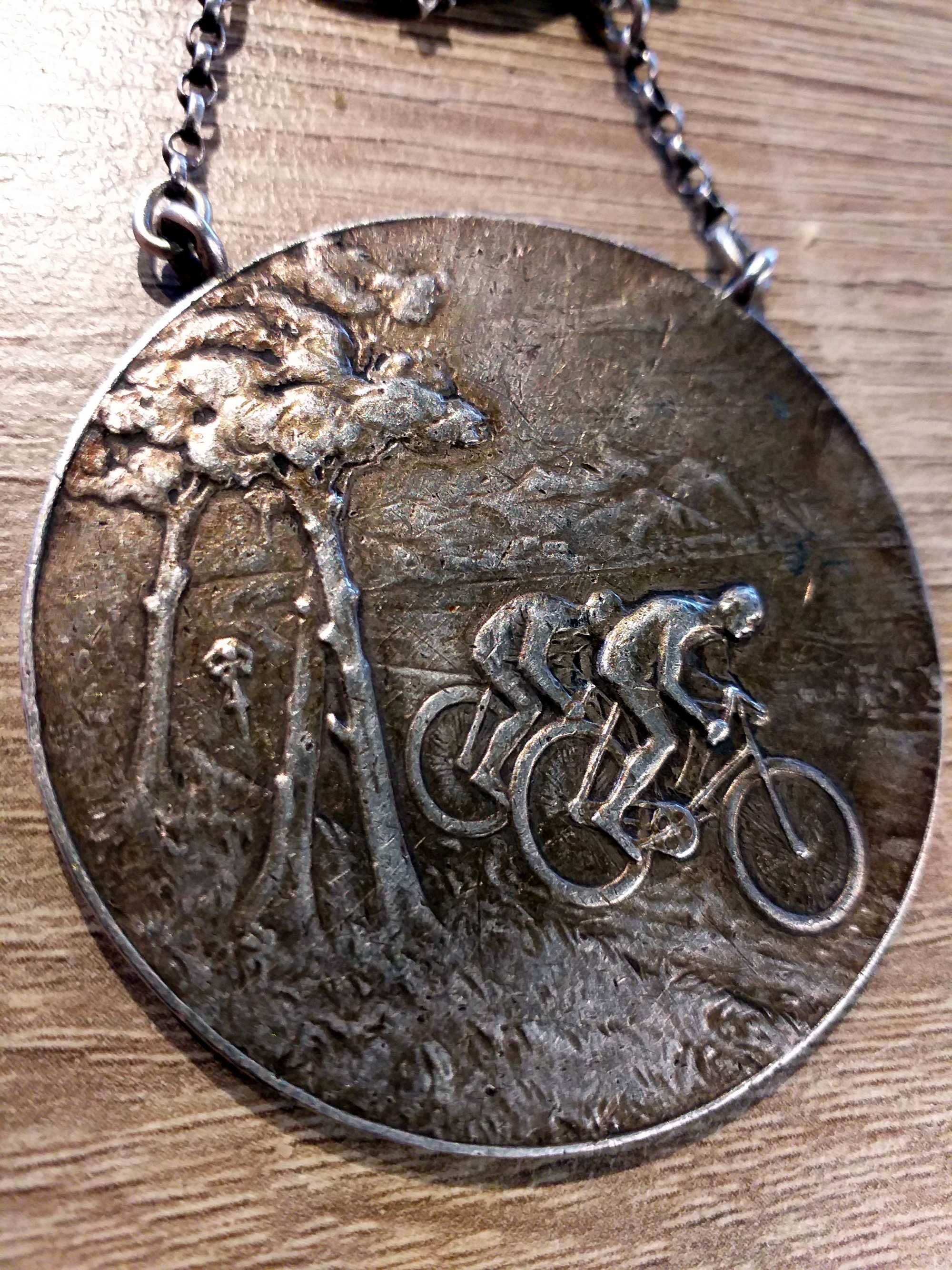 Medal cyklistów 1910rok