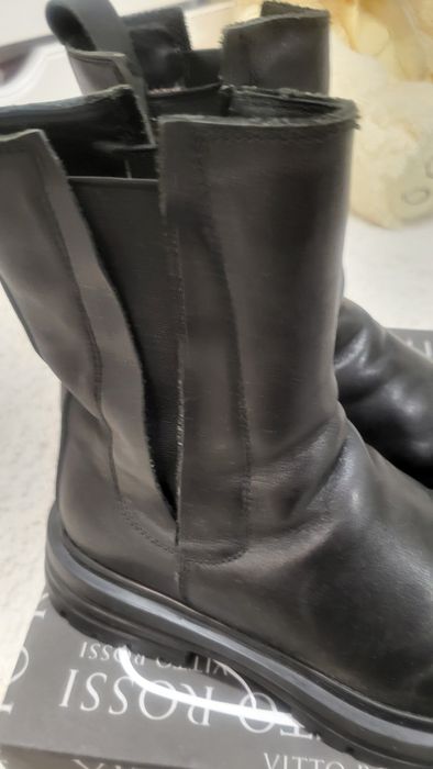 Сапожки шкіряні vitto rossi