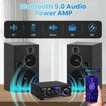 Wzmacniacz HiFi AK45 Mini Bluetooth stereo, odbiornik 12 V/220V, 400 W