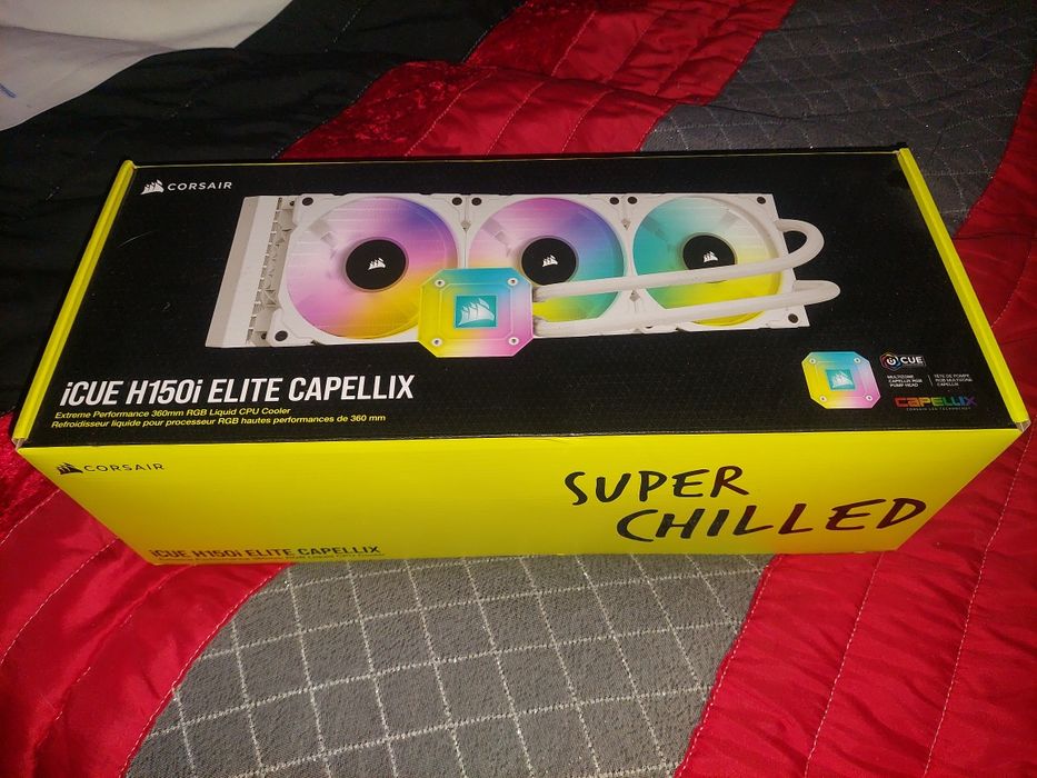 Corsair iCUE H150i Elite Water Cooler – 360 mm64551193044995120