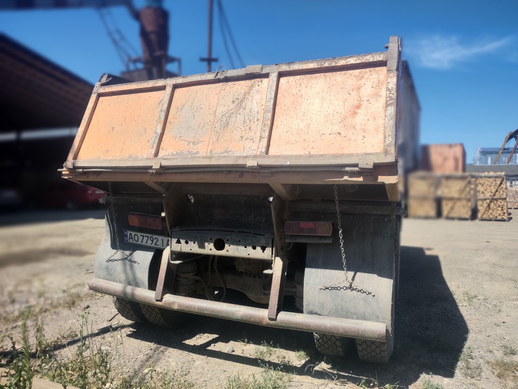 Камаз 5511, совок