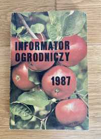 Książka "Informator ogrodniczy" 1987