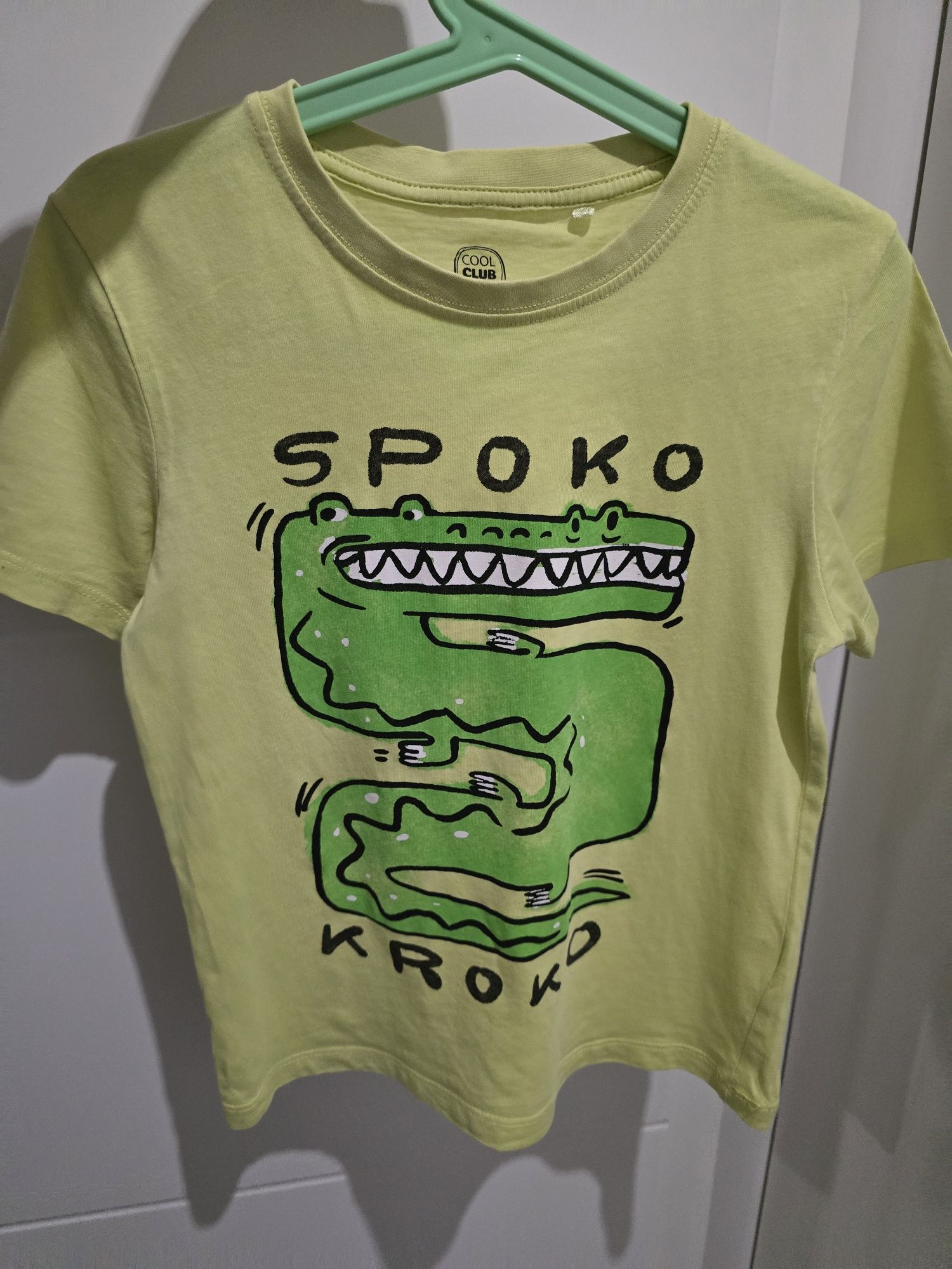 Bluzka T-shirt ze Smyka Cool Club 116 cm.